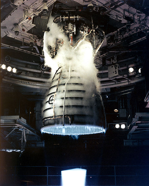 SSME test firing